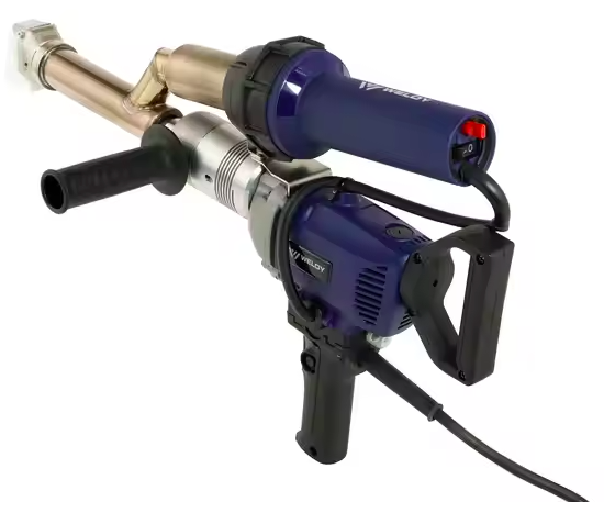 Extrusora para hdpe 3 y 4mm, 3000w, analoga, con todos sus accesorios